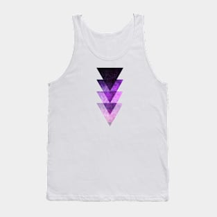 Purple triangle Tank Top